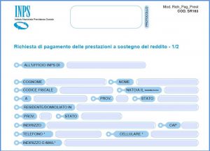 compilazione modello sr163 inps 1