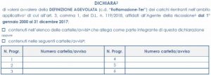 guida compilazione modulo da 2018 r rottamazione ter 3