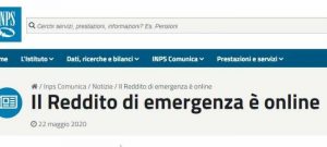 Reddito di Emergenza